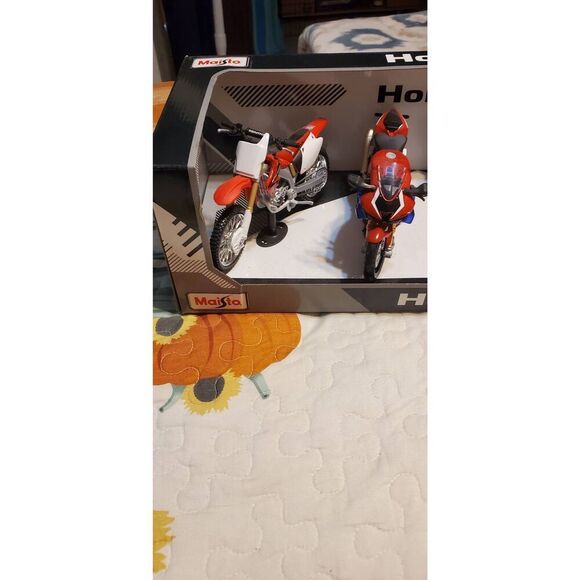 NEW MAISTA HONDA DIE CAST MOTORCYCLE MODELS - Picture 4 of 9